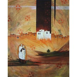 Women from the city by Mohammed Alhaj, iRiwaq Virtual Art Gallery