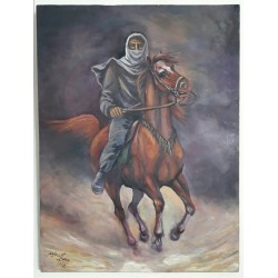 The Knight by Isam Mekhamer, iRiwaq Virtual Art Gallery