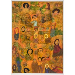 Gathering Dewdrops by Mayada Masry, iRiwaq Virtual Art Gallery
