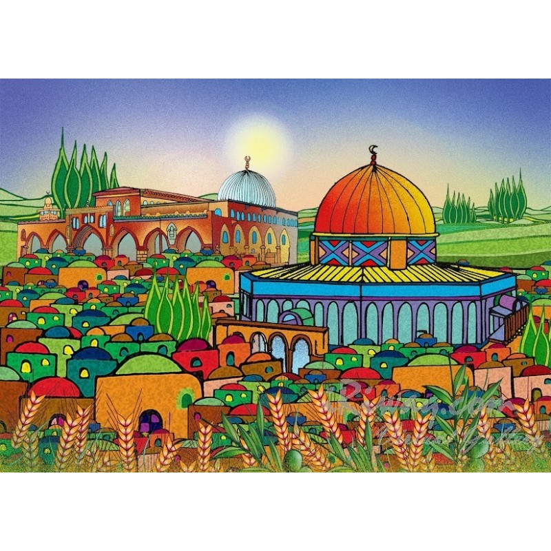 Jerusalem I by Yousef Katalo, iRiwaq Virtual Art Gallery